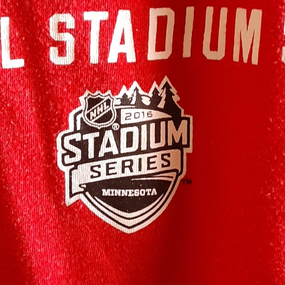 Stadium Series, NHL, CHICAGO BLACKHAWKS, LS Cotton Blend Tee, Size 2XL - Picture 5 of 6